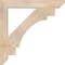 Ekena Millwork Merced Slat Smooth Bracket, Douglas Fir, 3 1/2"W x 30"D x 30"H BKT04X30X30MRC06SDF - alternate 4